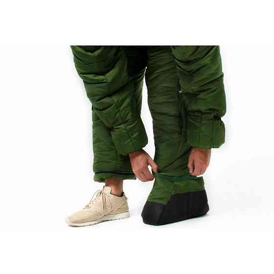 Спальний мішок-комбінезон Selkbag Original (розмір L) Зелений Київ