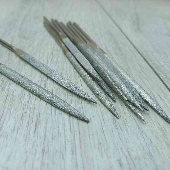 Надфіль алмазний напівкруглий - інструмент для шліфування металу, скла та твердих сплавів Харків