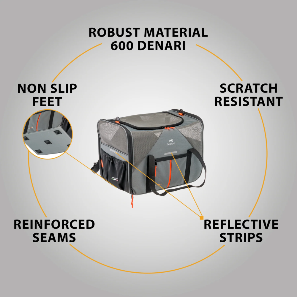 Сумка-переноска для маленьких собак і кішок Ferplast Voyager Carrier (Ферпласт Вояжєр Кар'єр) Запоріжжя - фото 5