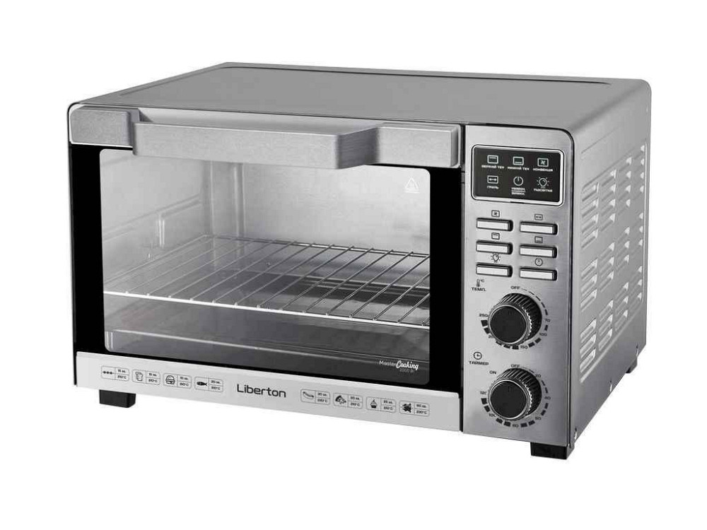 Электродуховка 2000Вт 50л LEO-501E Inox ТМ LIBERTON Киев - изображение 1