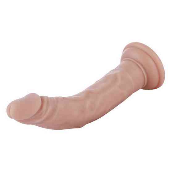 Реалістичний фалоімітатор для секс-машин Hismith 7.5″ Flexible Silicone Dildo, система KlicLok Sex Aura Київ
