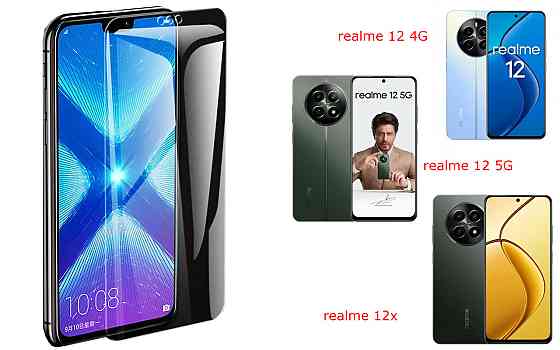 Защитное стекло NeoGlass для realme 12 4G, realme 12 5G, realme 12x – ультрапрозрачное и устойчивое Киев
