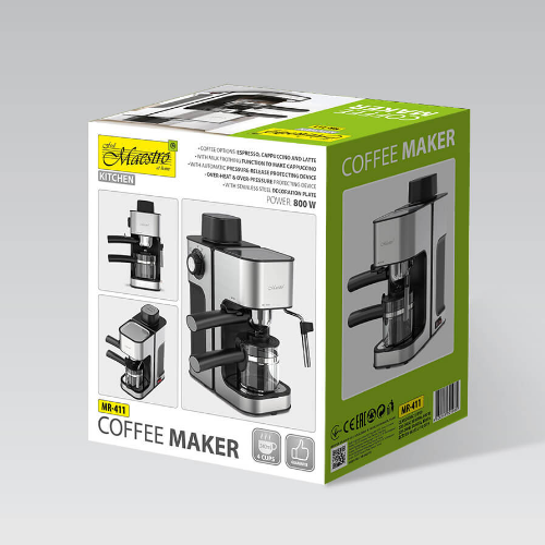 Кавоварка електрична 800W MR-411 Maestro Житомир