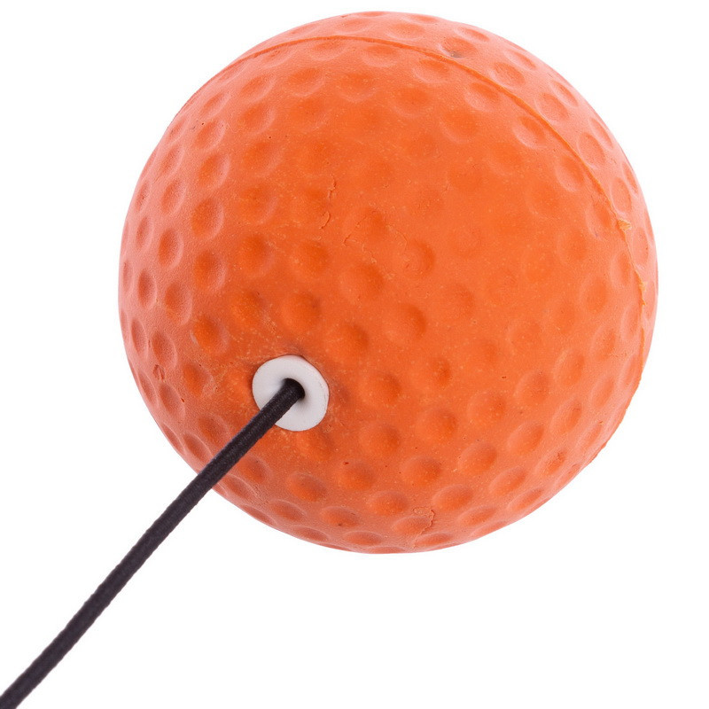 Тренажер для бокса fight ball QJ-3917 Вишнёвое - изображение 3