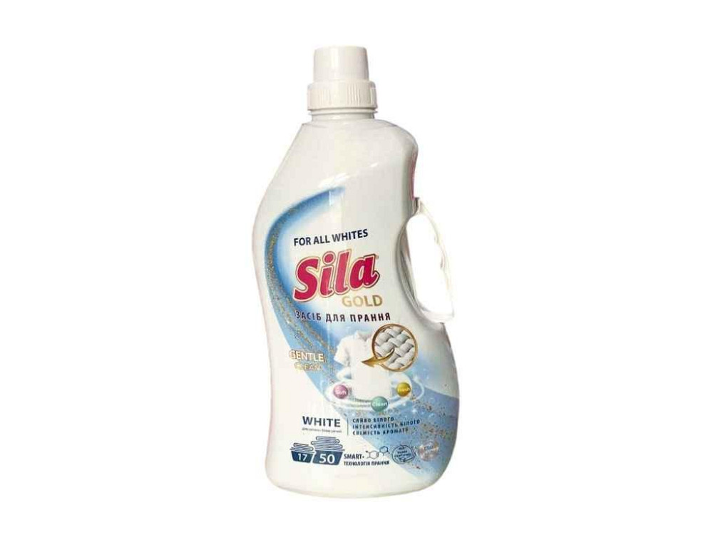 Гель для стирки 2.5л Gold White ТМ SILA Киев - изображение 1