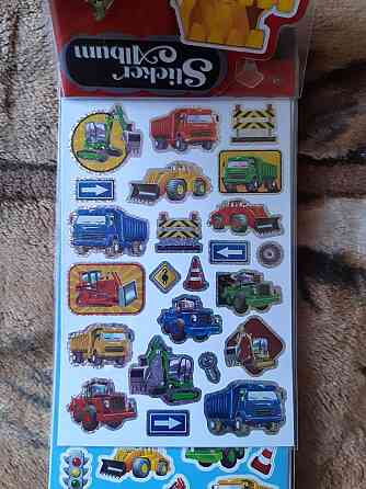 Наклейки детские Melinera с альбомом - 34*13см Киев