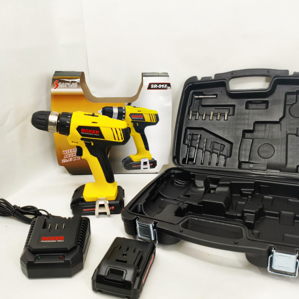 Портативний акумуляторний шуруповерт Boxer SR-017 20В IQ-33 Львів - фото 13