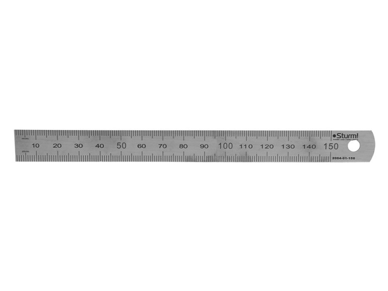 Лінійка металева Sturm, 150 мм 2040-01-150 (читувати опис) Рівне - фото 2