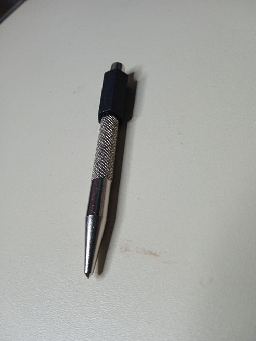 Кернер з накаткою 110мм - ручний ударний пробійник для розмітки металу Харків - фото 2