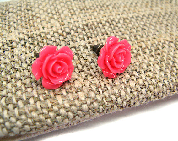 Серьги женские гвоздики Розы Киев - изображение 1