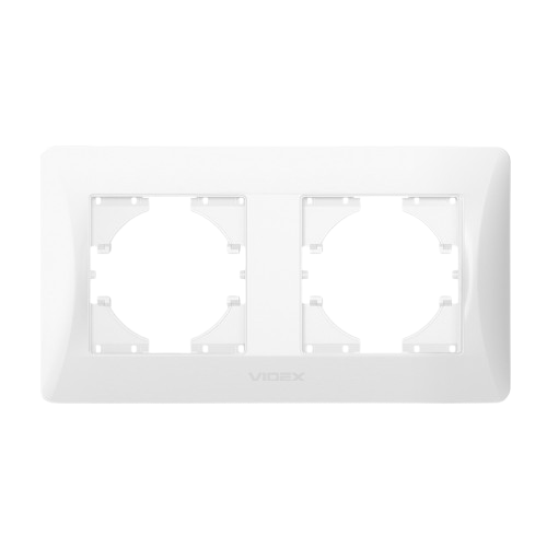 BINERA білий Рамка горизонтальна 2-а Videx Житомир - изображение 2