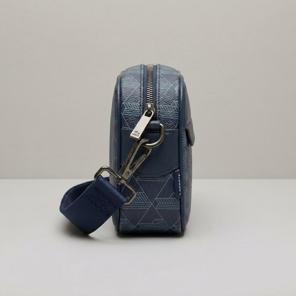 Чоловіча брендова сумка, барсетка на плече Lacoste (1097) blue Київ - фото 3
