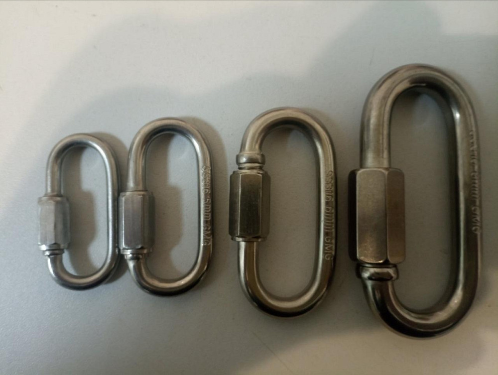 Змичка (ланцюга) "GoralMet" з нержавіючої кислотостійкої сталі AISI 316 на закрутку  діаметром 8 мм Киев - изображение 3