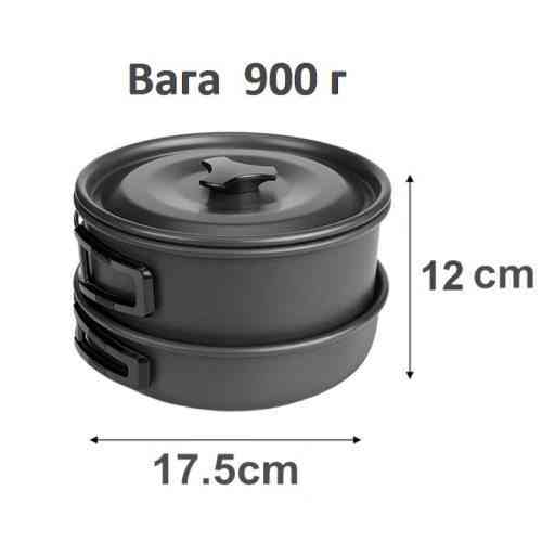 Набір туристичного посуду Ranger Prius Lux 9 предметів + чохол Київ