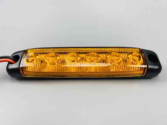 Бічні покажчики габаритних вогнів для вантажівки, габаритні вогні, стоп-сигнал, заднє світло 6 світлодіодів Мукачево