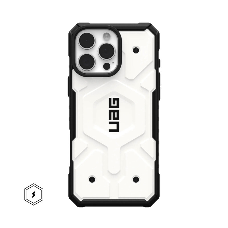 Чохол для смартфона UAG AAA Pathfinder Mag for Apple iPhone 16 Pro All White Київ - фото 1
