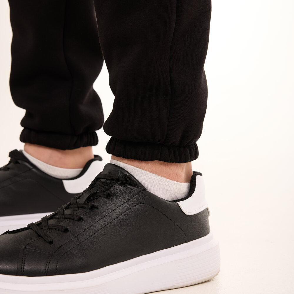 Чоловічі штани джогери з кишенями чорні Pobedov 007 ЗИМА Київ - фото 8