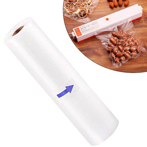 Гофрированные пакеты в рулоне 20x500см для вакууматора, вакуумная пленка Винница - изображение 1