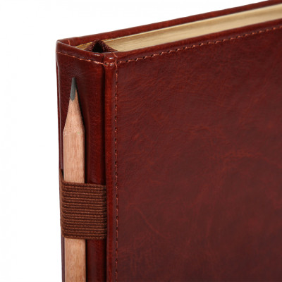 Еженедельник Leo planner А5 датированный 2026 "City", твердый, коричневый, 368 страниц (252668) Винница - изображение 9