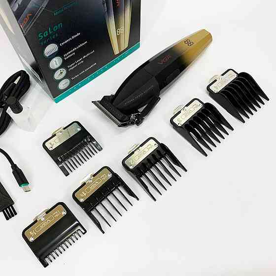 Машинка для стрижки волос без шума VGR, Машинка для стрижки мужская Стильная QR-97 Львов