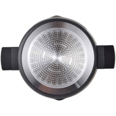 Сотейник Bergner Ion plus з кришкою 28 см (BG-35913-BK) Винница - изображение 6