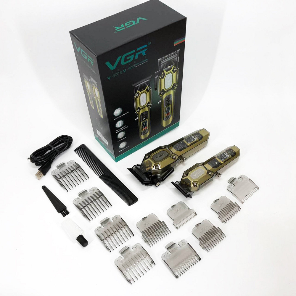 Миюча машинка для стрижки VGR 2 в 1 VGR V-600 V-900, Машинки для стрижки професійні машини LC-91 Львів - фото 7