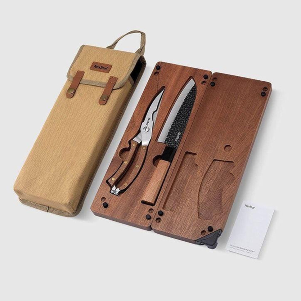 Набір ножів приборів для кемпінгу NexTool Camp Chef Київ - фото 12