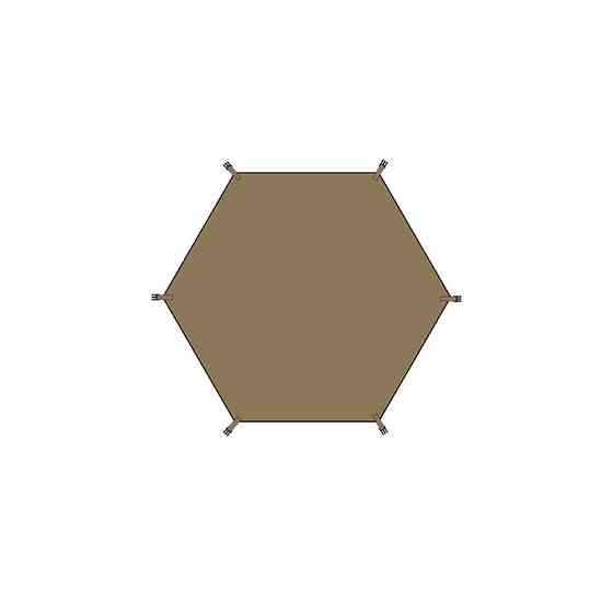 Пол для тента Naturehike CNK230WS014, коричневый Киев