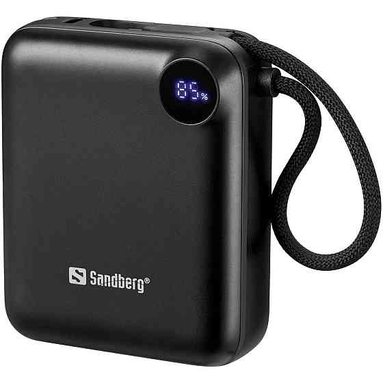 Універсальна мобільна батарея Sandberg 10000 mAh 20 W Black (421-26) ( 14394 ) Харків
