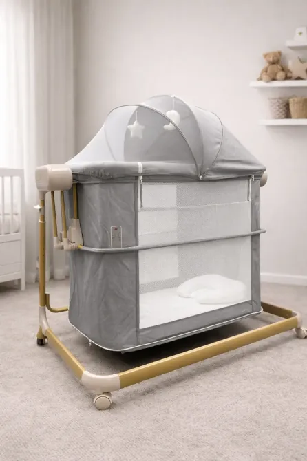 Кроватка детская+электрокачалка люлька (0860) – новое поколение Коломыя - изображение 2