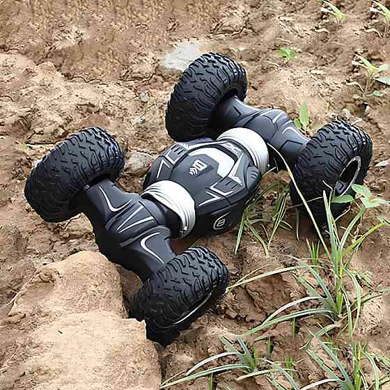 Трюковая машинка на радиоуправлении Twist Desert 4WD с полным приводом, внедорожный джип-перевёртыш для детей и взрослых, Киев