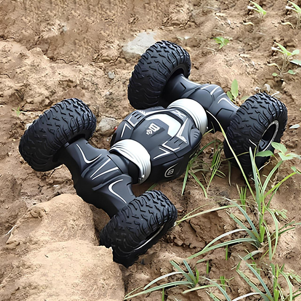Трюковая машинка на радиоуправлении Twist Desert 4WD с полным приводом, внедорожный джип-перевёртыш для детей и взрослых, Киев - изображение 1