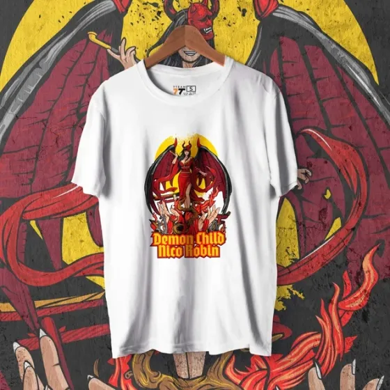 Футболка для підлітка хлопчика з принтом Ван Пис Ніко Робін Розмір 160 Anime10177 Дніпро