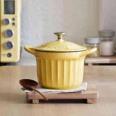 Гусятниця Buydeem CP541 Mellow Yellow чавунна емальована 1.8 л (CP541-MY) Вінниця