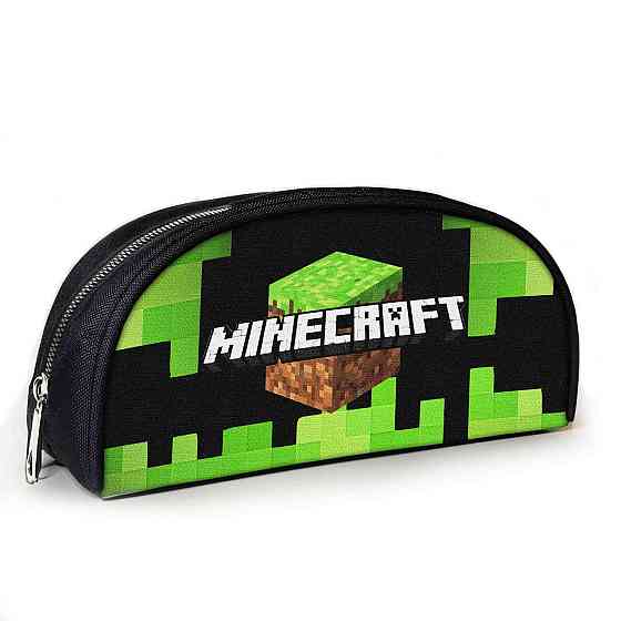 Пенал шкільний Minecraft 23х10х8 см з принтом для хлопчика (02797) Київ
