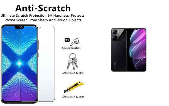 Защитное стекло NeoGlass для realme V30, realme V30t 5G – ультрапрозрачное и устойчивое Киев