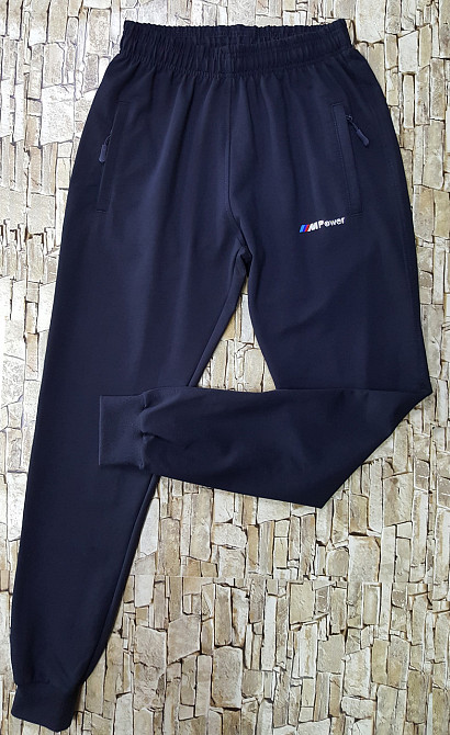 Мужские трикотажные штаны BMW POWER,производство Турции Киев - изображение 3