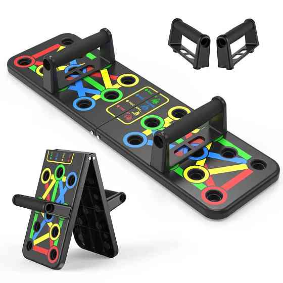 Підлогова дошка для віджимань Foldable, Підставки для рук для віджимання Підставки віджимання MW-45 Львів