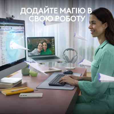 Комплект Logitech MK950 Bluetooth/Wireles UA Graphite (920-012490) Вінниця