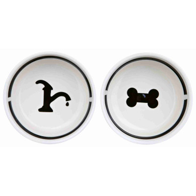 Посуда для собак Trixie Eat on Feet подставка с мисками 1.6 л/20 см (4011905246420) Винница - изображение 2