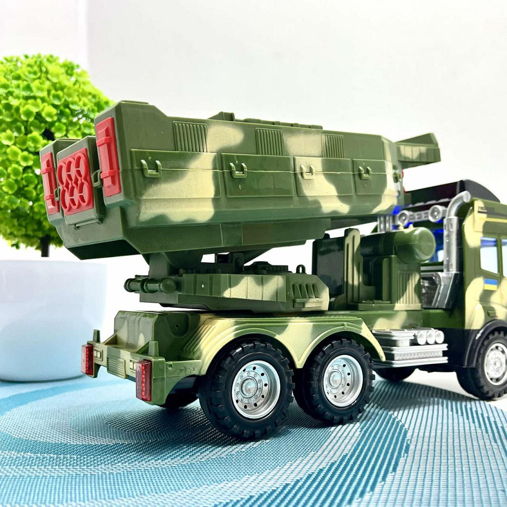 Машина на радіокеруванні TK Group військова вантажівка з ракетною установкою Зелений (78744) Чернигов - изображение 6