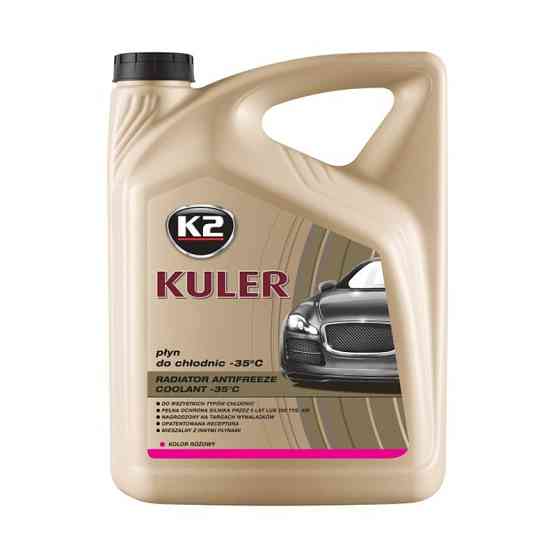 Антифриз K2 Kuler Long Life G13 -35°C розовый готовый 5л Львов