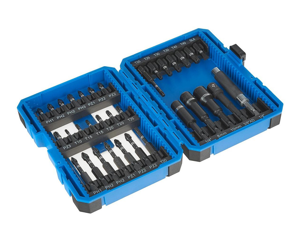 Біти ударні "GeKo" комплект 33 штуки з магнітним тримачем Київ - фото 4