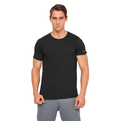 Футболка Kappa T-shirt Mezza Manica Girocollo K1305 Nero чорний XXL (8052394816172) Винница - изображение 1