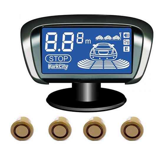 Паркувальна система Parkcity Paris 418/301L Dark Gold 4-датчики Харьков