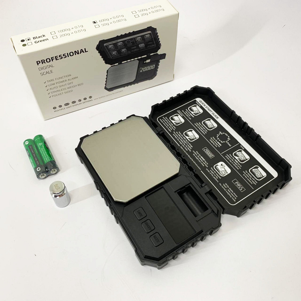 Кишенькові ручні ваги, Електронні ваги для ювелірних майстерень для зважування золота і срібла PG-45 Львів - фото 7