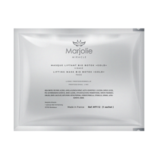 Marjolie Біоцелюлозна маска ліфтингової дії Lifting Mask Bio Botox Gold, 1 саше Дніпро