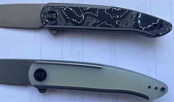 Складной нож We Knife Smooth Sentinel Aluminum. Харьков