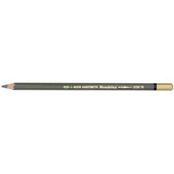 Олівець акварельний "Kooh-i-Noor" 3720/70 MONDELUZ dark grey/темно-сірий, шт Київ