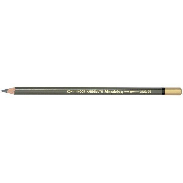 Олівець акварельний "Kooh-i-Noor" 3720/70 MONDELUZ dark grey/темно-сірий, шт Київ - фото 1